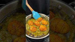 Afghani Egg Curry ASMR Cooking shorts food cooking asmr recipe crunchytreats eggcurry [upl. by Kilgore]