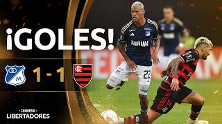 GOLES  MILLONARIOS vs FLAMENGO  FASE DE GRUPOS  CONMEBOL LIBERTADORES 2024 [upl. by Esila]