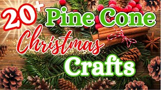 20 Spectacular Ways to Use Pine Cones for Christmas [upl. by Battista]