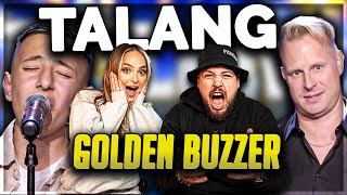 REAGERAR PÅ TALANG SJUKASTE TROLLKARLEN OCH MAGISK SÅNG GOLDEN BUZZER med ALICE STENLÖF [upl. by Furlani]