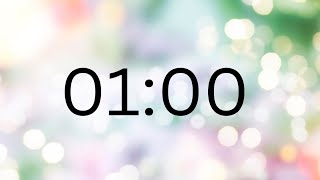 One Minute Timer With Relaxing Music [upl. by Stephenie737]