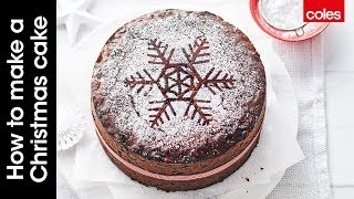 How to make a Christmas fruitcake [upl. by Norven666]