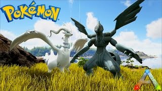 RESHIRAM amp ZEKROM POKEMON EVOLVED UPDATE 152 Ark Modded Gameplay [upl. by Eidroj]