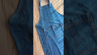 denim kitchen apron virtuvinė džinsinė prijuostė [upl. by Essej]