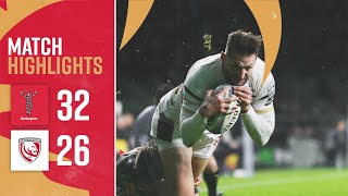 Highlights  Harlequins v Gloucester Rugby [upl. by Eddy183]