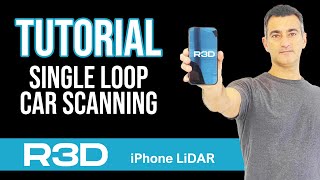 Tutorial Single Loop Car Scanning  Recon3D iPhone LiDAR scanner app  3D Forensics  CSI [upl. by Barbour]