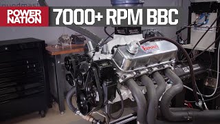 Big Horsepower at High RPM With Our Pump Gas 496 Stroker Big Block Chevy  Engine Power S10 E3 [upl. by Daas]