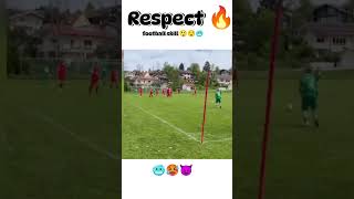 Respect🔥 shorts football footballfails soccer footballcrazy worldcup footballsh [upl. by Ardnwahs]