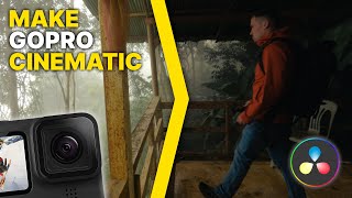 How to Make GoPro Footage Look Cinematic in DaVinci Resolve 18 [upl. by Rose]