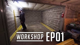 Je refais entièrement mon atelier  Workshop EP01 [upl. by Jacobsohn]