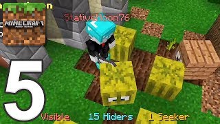 Minecraft Servers  Gameplay Walkthrough Part 5  Hide and Seek iOS Android [upl. by Brandon]