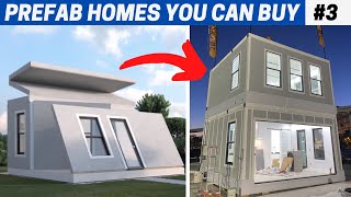 7 Great PREFAB HOMES 3 some affordable [upl. by Solrac]