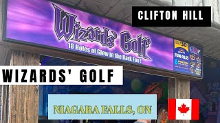 WIZARDS GOLF  CLIFTON HILL  NIAGARA FALLS ON [upl. by Dorahs]