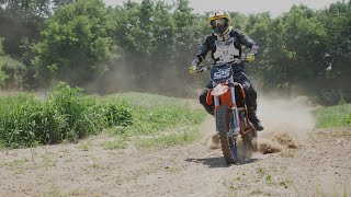 ONE DAY ON THE TRAILS  DAVID PALOCZI  KELET MX  4K [upl. by Anauqed435]