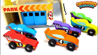 Teach Kids with Toy Cars Candy and more [upl. by Nobie]