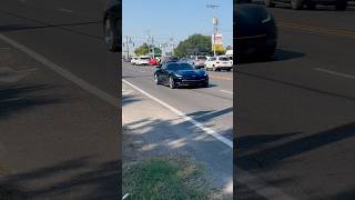 Corvette Gets Wild Leaving Car Meet showcase corvette shorts show cars exotic exclusive [upl. by Silra]