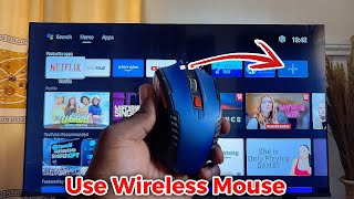 How to Connect and Use Wireless Mouse on Any Smart TV [upl. by Lativa]