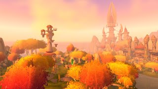 Exploring Eversong Woods Ambient Walk in World of Warcraft [upl. by Madelene]