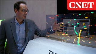 Samsung Shows World’s First Transparent MicroLED 8K Wireless Projector [upl. by Neeluj871]