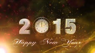 New Year 2015 Animated Greetings  New Year Animation Ecards  KidsOne [upl. by Rufus]