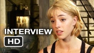 The Wedding Ringer 2015 Interview  Olivia Thirlby [upl. by Whitver]