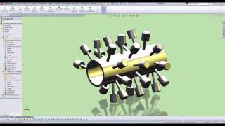 Solidworks Tips Ensamblaje Matriz de componente conducida por operacion [upl. by Ieluuk]