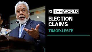 Xanana Gusmao claims vote count irregularities following TimorLeste election  The World [upl. by Yrrep347]