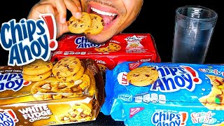 CHIPS AHOY COOKIES EATING MOUTH SOUNDS NO TALKING CHEWY CRUNCHY CANDY SHOW [upl. by Uohk]