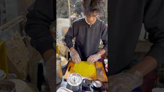 Spicy 🌶️ 🥵Tibetan Laphing Noodles ll Delhi street food  shorts food streetfood ytshorts [upl. by Reggis900]