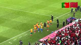 Réaction Des Joueurs Après la victoire Lors Du Match Maroc Portugal  Maroc Portugal Reaction [upl. by Arahk]