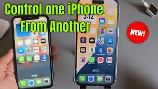 How to control iphone to iphone  iPhone new Update [upl. by Erickson844]