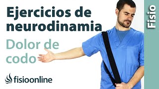 Ejercicios neurodinámicos para el dolor de codo [upl. by Statis509]