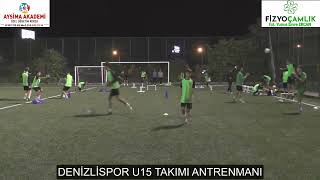 DENİZLİSPOR U15 TAKIMI ANTRENMANI [upl. by Cynara]