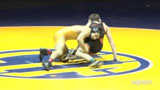 126 lbs Mason Pengilly Porterville vs Michael Knoblauch Clovis West [upl. by Edmanda]