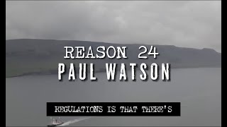 Reason 24 Against whaling in Iceland  Paul Watson  25 Deaths25 Reasons [upl. by Acnaib]