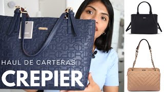 Haul de Carteras y Neceseres Crepier [upl. by Worsham540]