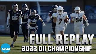 Harding vs Colorado School of Mines 2023 DII football championship  FULL REPLAY [upl. by Snevets]