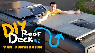 DIY Roof Rack Part 2  Lightweight Ply Deck Assembly Under £100 [upl. by Eatnad]