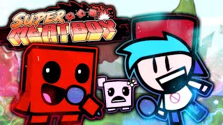 ▪ Buzzcut ▪ FNF VS Super Meat Boy  SFC Mod [upl. by Akcirderf]