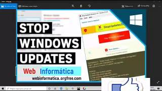 desativar windows update todas versão [upl. by Erland]