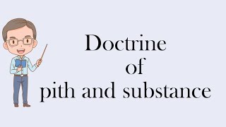 Doctrine of pith and substance  handwritten notes  F N balsara case law lawnotes [upl. by Yeniar]