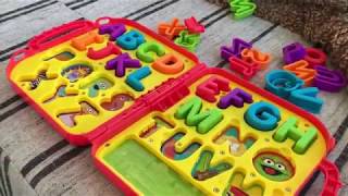 Sesame Street On The Go Letters And Numbers PUZZLE FOR KIDS  Tomcat Tv [upl. by Clarisa832]