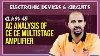 AC Analysis of CE CE Multistage Amplifier  Multistage Amplifier  Electronic Devices and Circuits [upl. by Demah]