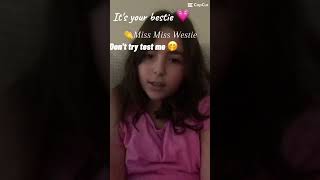 IS YO BESTIE MISS MISS WESTIE [upl. by Atinrahc648]