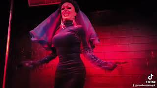 Sasha Velour performs live at the Necto in Ann Arbor MI  throwback footage from December 2017 [upl. by Armil299]