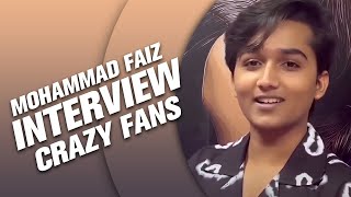 Mohammad faiz talked about his crazy fans  INTERVIEW  Md Faiz universe  Lamha Nur [upl. by Evot]