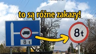 Zaskakujące…znaczenie tych znaków się różni I nie każdy zarządca drogi o tym wie DW766 k Pińczowa [upl. by Girardi387]