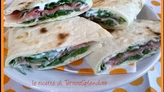 Piadine allolio extravergine di oliva [upl. by Neimad]