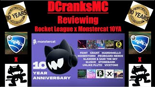 Reviewing the Rocket League x Monstercat 10 Year Anniversary Fan Pack [upl. by Lydie38]