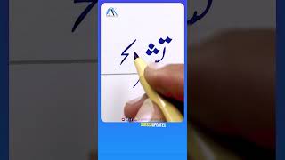 How to write تشریح Using Maker 605  Improve your writing skills urduhandwriting [upl. by Anav]